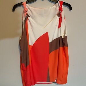 Colorful Sleeveless Top